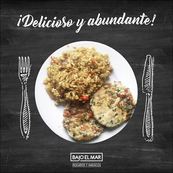 Delicioso y abundante